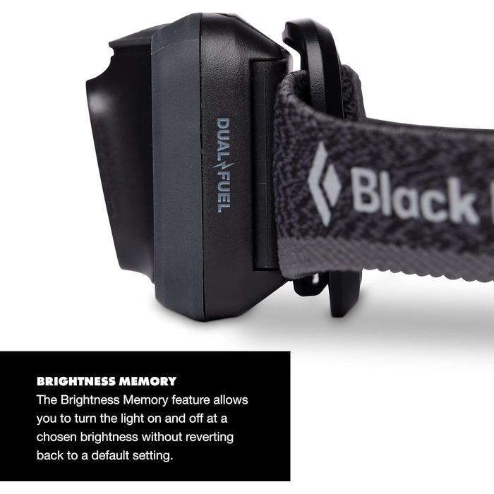 Налобний ліхтар Black Diamond Spot 400, графіт, універсальний розмір