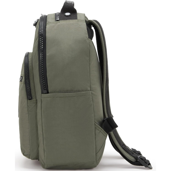 Рюкзак Kipling Seoul S зелений, захист для ноутбука, малий
