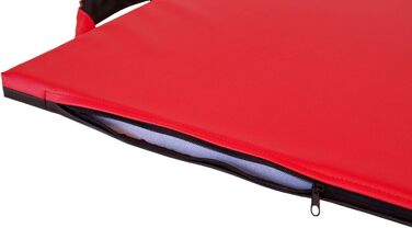 Лежак для собак CopcoPet Alex XL 108x78 см рожево-сірий – міцна штучна шкіра, 3,5 см піна, водостійкий, несковзкий, легкий у догляді, для великих собак, авто, саду та кемпінгу