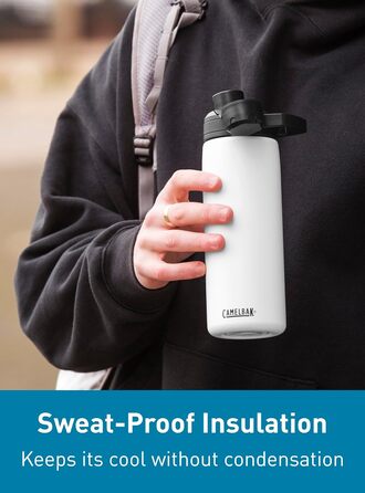 Термобутилка Camelbak Chute Mag з вакуумною ізоляцією, нержавіюча сталь, біла