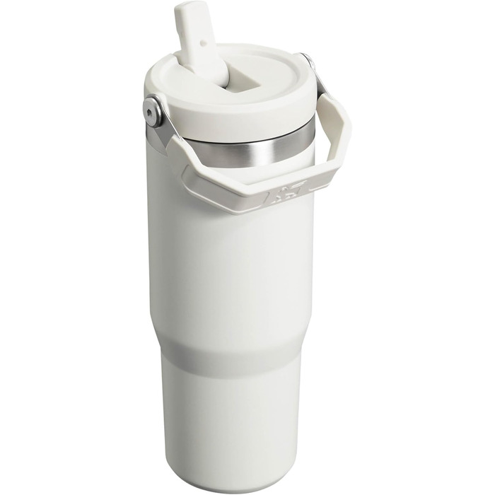 Термос-кружка Stanley Flip Straw 0.89 л з трубочкою, спортивна пляшка, BPA Free, тримає холод 12+ годин, підходить для миття в посудомийній машині, Frost