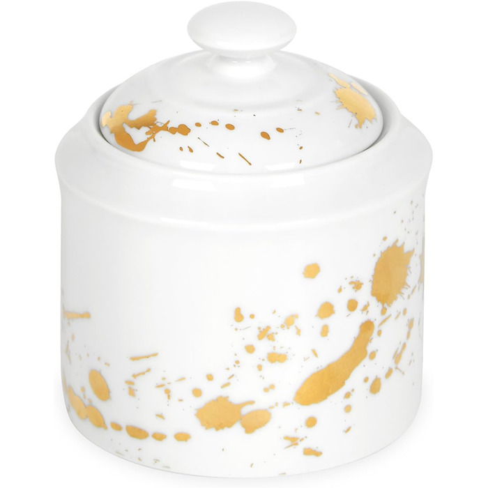 Цукорниця Jonathan Adler 21977 1948, золота, керамічна