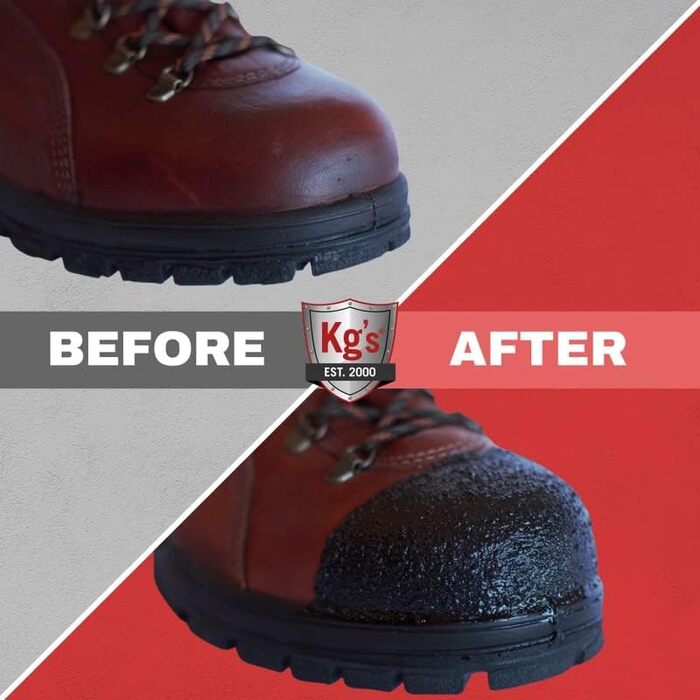 Захист носка взуття KG's Boot Guard, чорний, пензлик для нанесення