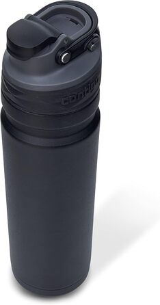 Термос пляшка Contigo Free Flow з нержавіючої сталі, 700 мл, ізольована, 100% герметична, BPA-free, зберігає холод до 29 годин, для спорту та активного відпочинку