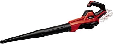 Універсальний акумуляторний повітродув Einhell GE-UB 18/250 Li E-Solo Power X-Change 18 В, 250 км/год, 3 насадки, електронне регулювання швидкості, LED-індикатор, без акумулятора