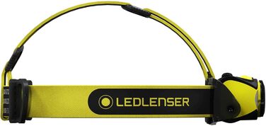 Лобовий ліхтар Ledlenser iH9R 600 люмен, з кріпленням на шолом, чохлом, USB-зарядкою, акумуляторний, для роботи в рукавичках, 158 г