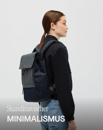 Рюкзак Kapten & Son Fyn Classic 11 л для ноутбука 14'', міський рюкзак унісекс для університету, роботи та подорожей