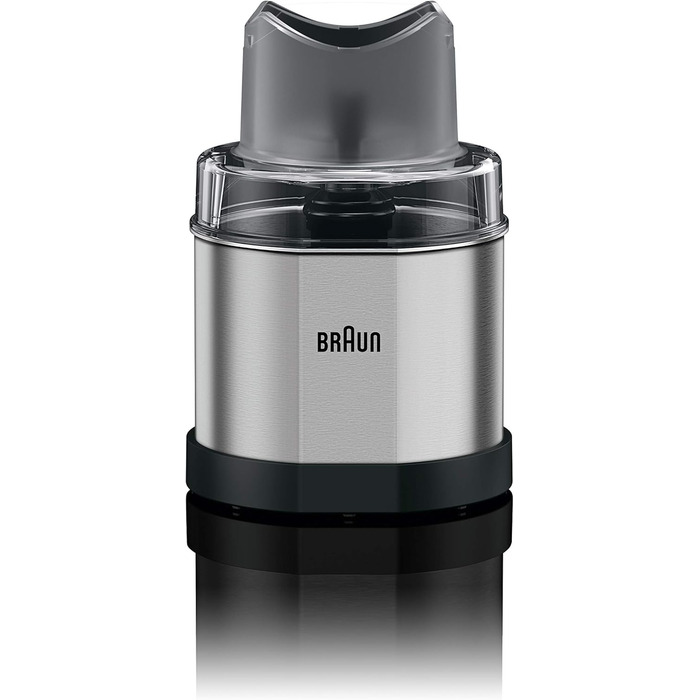 Насадка Braun MQ 60 для кави та спецій, 350 мл, нержавіюча сталь, аксесуар EasyClick для блендерів Braun MQ 3 та MQ 5