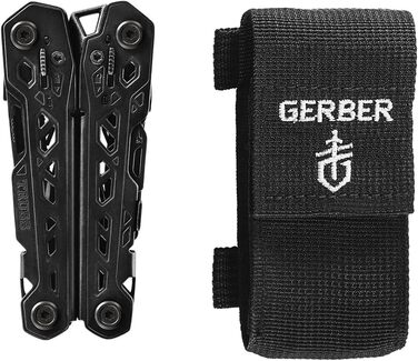 Мультитул Gerber Truss 17 в 1, чорний, з нейлоновим чохлом