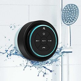 Портативна Bluetooth колонка Xleader для душу, водонепроникна з присоскою, бездротовий динамік для ванної кімнати, музична колонка для дітей, чоловіків і жінок, ідеальний подарунок
