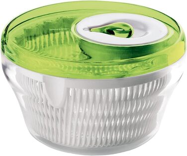 Сушарка для салату Guzzini Kitchen Active Design, 28 см, зелена