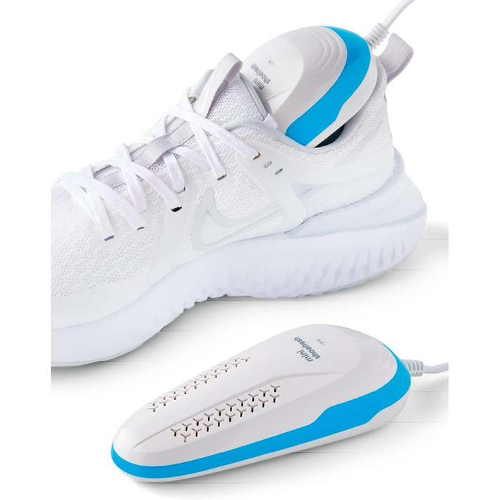 Електричний осушувач та дезінфектор для взуття Shoefresh Mini, сушарка для черевиків, рукавичок і лижних черевиків, білий