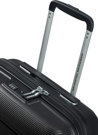 Валіза American Tourister Linex Spinner L, 76 см, 102 л, чорна, пластикова, на 4 колесах