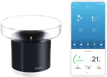 Датчик дощу Netatmo NRG01-WW для бездротової метеостанції