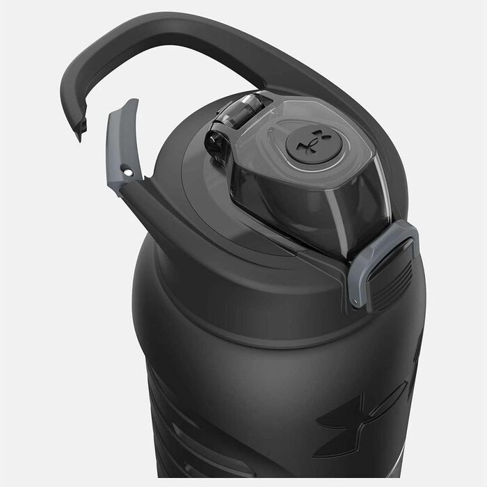 Пляшка для води Under Armour 680 мл, нержавіюча сталь, ізотермічна, з карабіном, герметична, для спорту, для дітей і дорослих