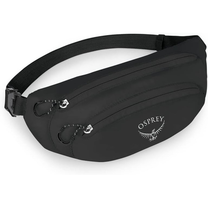 Поясна сумка Osprey Ultralight Stuff чорна, легка, туристична