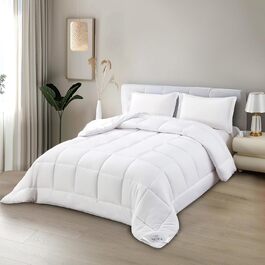 Ковдра зимова NORA HOME 240x260 см, 400 г/м², екстра тепла, мікрофібра, антиалергенна, сертифікат Oeko-TEX, модель Oslo