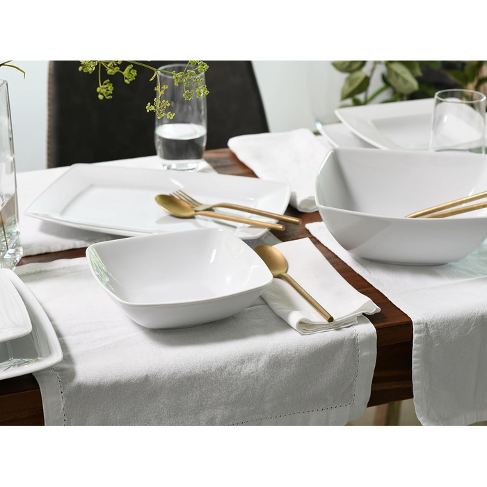 Сервіз CreaTable Victoria, білий, 3 предмети, серія Geschirrset