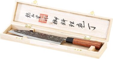 Santoku ніж TokioKitchenWare для кухні, ручна робота, дерев'яна ручка – кухонний ніж, подарунок