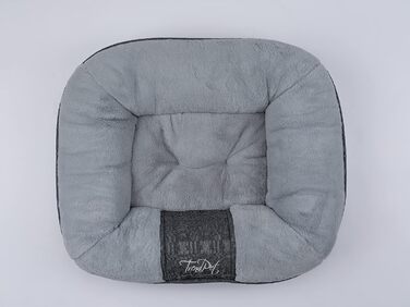Ліжко для собак і котів LunaLounge, м'яке, розмір M, сіре