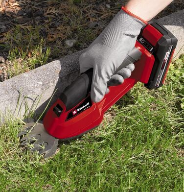 Акумуляторні ножиці для трави та кущів Einhell GC-CG 18 Li-Solo Power X-Change, 18 В, 100/200 мм, змінні леза, без акумулятора