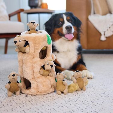 Іграшка для собак Outward Hound Hide A Squirrel XL, плюшева, інтерактивна