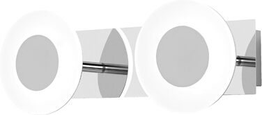 Світильник LEDVANCE Smart LED для ванної кімнати, круглий, хром, 30 см, 1200 лм, 3000-6500K, IP44, диммований, керування через Wi-Fi, додаток і голосовий асистент
