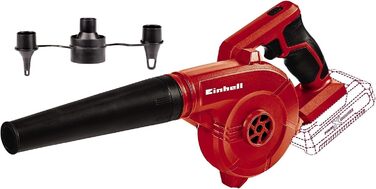 Акумуляторний повітродув Einhell TE-CB 18/180 Li-Solo Power X-Change, до 180 км/год, 2 швидкості, без акумулятора, для прибирання та майстерні