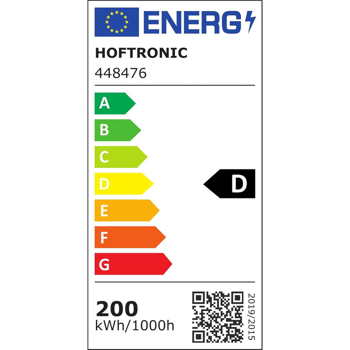 Світлодіодний прожектор HOFTRONIC 200Вт 32000Лм 4000K IP65 для вулиці, нейтральне світло, супер яскравий, гарантія 5 років