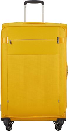 Валізи Samsonite Citybeat Spinner S та Spinner M EXP (жовті, 66 см, 67/73 л) – легкі дорожні валізи на колесах для подорожей