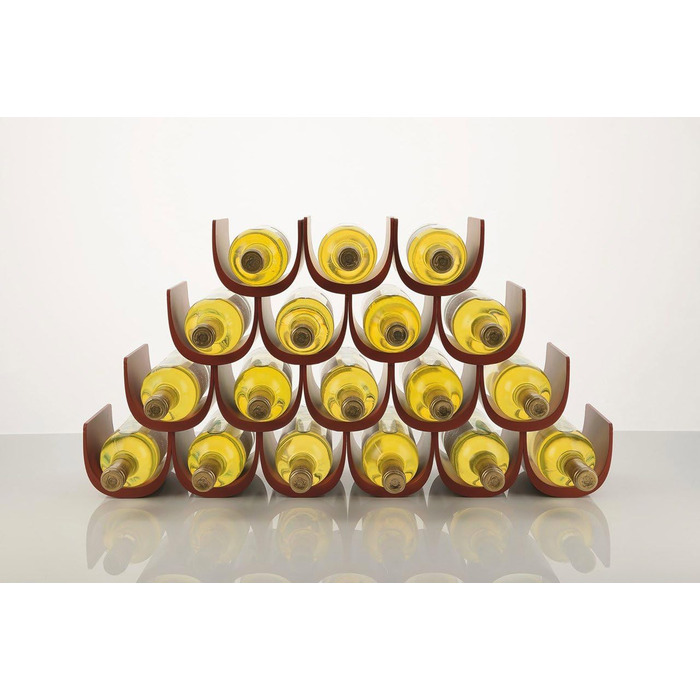 Alessi Noè модульна полиця для пляшок, термопластик, червона, 15,5x10x11,5 см