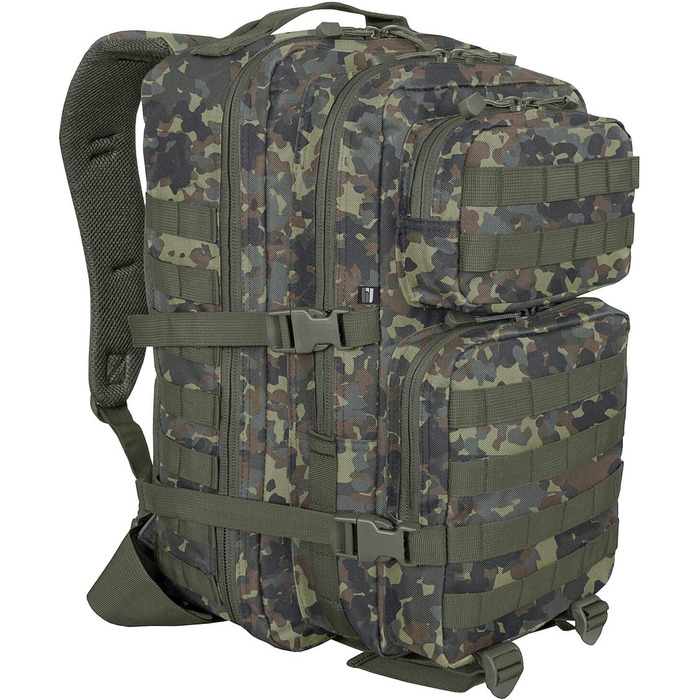 Тактичний рюкзак US Cooper Assault 25 л, Flecktarn, військовий