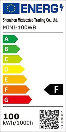 LED прожектор Blivrig 100W тепле світло 3000K, для вулиці, IP66 водонепроникний, 10000 лм, суперяскравий, для саду, гаража, двору