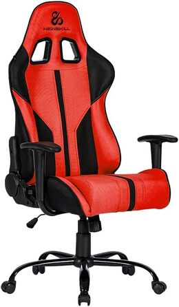 Ігрове крісло Newskill Horus Zephyr, ергономічне, червоне