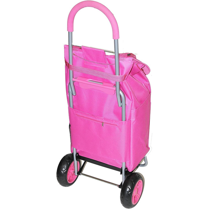 Складаний візок для покупок dbest products Trolley Dolly, рожевий