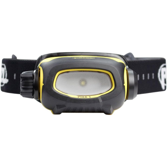 Ліхтар налобний PETZL PIXA 1, чорний/жовтий, універсальний розмір
