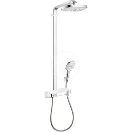 Душова лійка hansgrohe Croma 100 з тримачем, 4 режими, хром