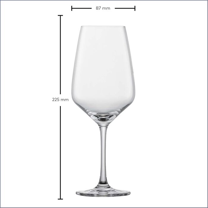 Келихи Schott Zwiesel з 8 упаковок Tulip, 4 білих і 4 червоних вина