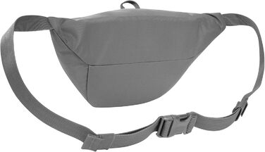 Поясна сумка Tatonka Funny Bag M, міцна, з великим відділенням на блискавці, боковими та передньою кишенями, сіра (Titan Grey)