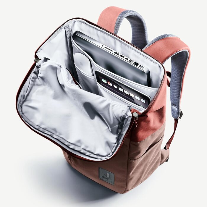 Рюкзак Deuter UP Stockholm 22 л, екологічний, для міста (Raisin-caspia)