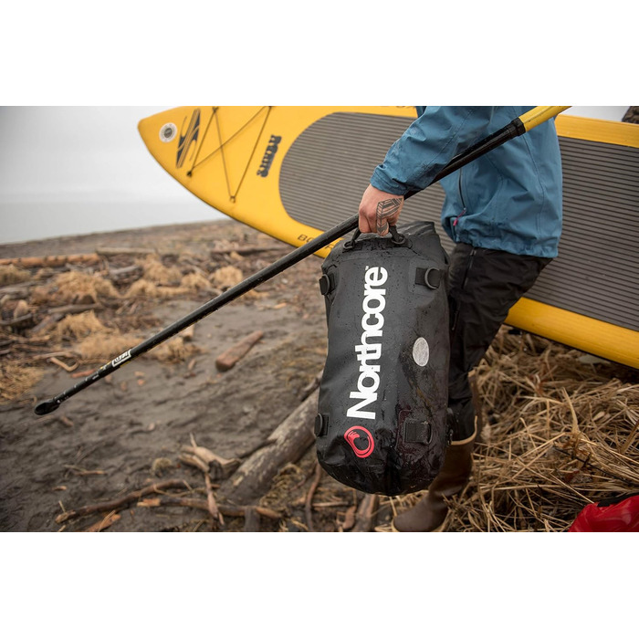 Водонепроникна сумка Northcore Black Dry Bag 10/20/30/40 л – для спорту, туризму та водних видів