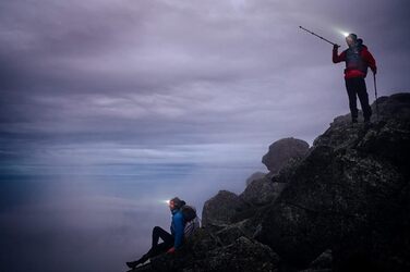Налобний ліхтар Petzl ACTIK, сірої, універсальний розмір, для туризму та спорту, унісекс