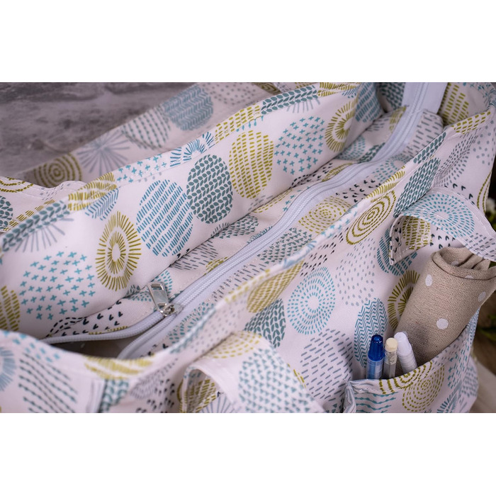 Творча сумка для рукоділля Hobby Gift, бавовна, 13x36x31 см