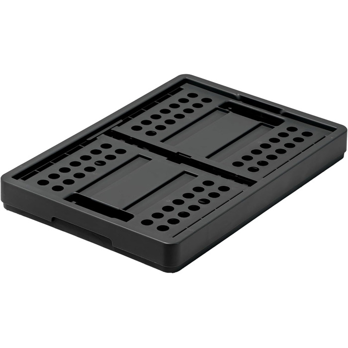 Складна корзина Clax Faltbox чорна, універсальний органайзер для зберігання