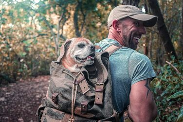 Вінтажний рюкзак з парусини для подорожей, камуфляж, розмір L, outdoor