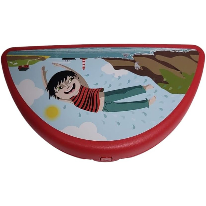 Сендвіч-коробка Tupperware бірюзова 38001 (половина кругла)