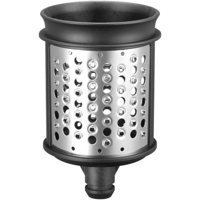 Набір овочерізок KitchenAid KSMVSA+KSMEMVSC, 7 предметів, нержавіюча сталь, сріблястий/білий