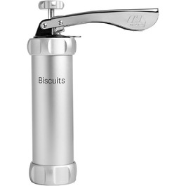 Прес для печива Marcato Classic, хромована сталь, сріблястий, 20 насадок, 15.9×6×21.7 см