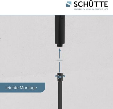 Душова лійка SCHÜTTE SAMOA RAIN, 3 режими, 300 форсунок, антикальк, м'який струмінь, біла/чорна