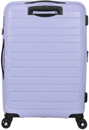 Валіза American Tourister Sunside Spinner, 55 см, 35 л, чорна, розширювана, пластикова, на 4 колесах